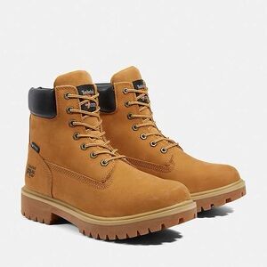 Timberland Men's Direct Attach 6" Steel Toe Waterproof Work Boot